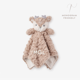 Plush Fawn Baby Security Blanket