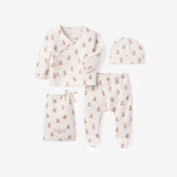 Teddy Bear Double Layered Cotton Layette Set