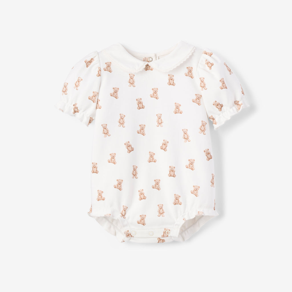 Teddy Bear Double Layered Collar Bubble