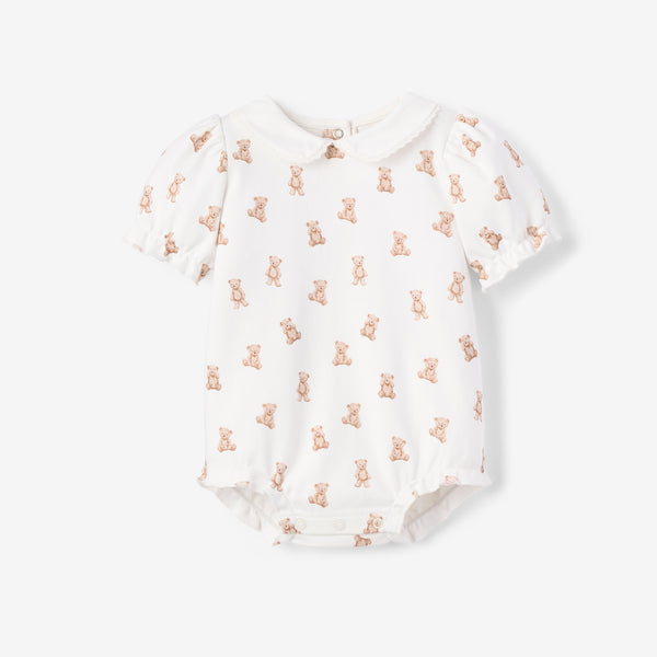 Teddy Bear Double Layered Collar Bubble