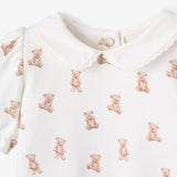 Teddy Bear Double Layered Collar Bubble