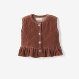 Reversible Velveteen & Plaid Vest