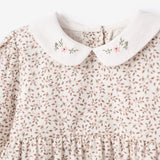 Berry Vines Embroidered Collar Bubble