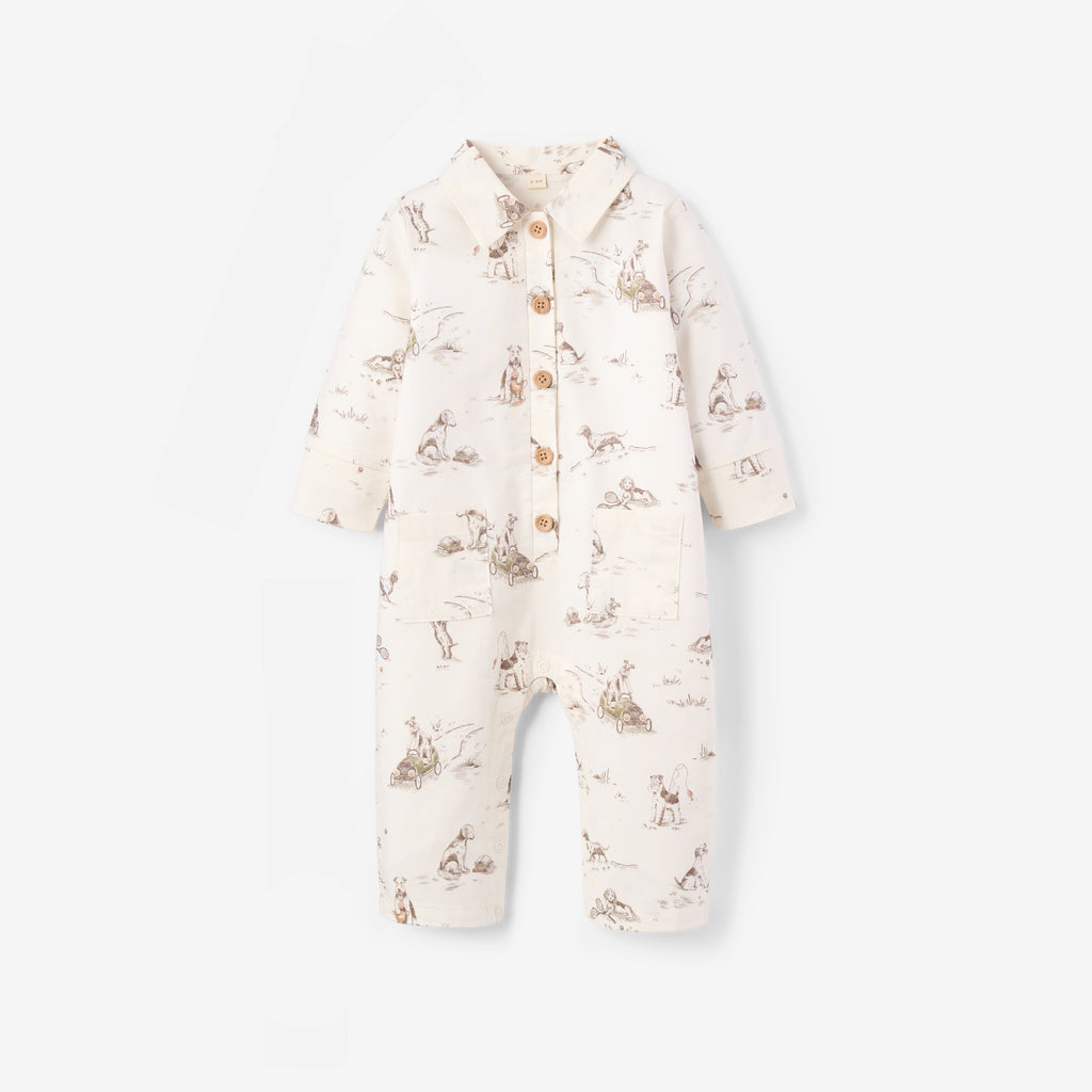 Hounds & Heritage Print Jumpsuit