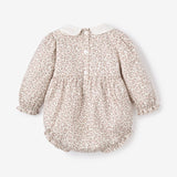 Berry Vines Embroidered Collar Bubble