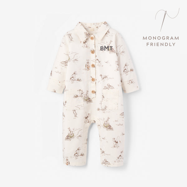 Hounds & Heritage Print Jumpsuit