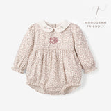 Berry Vines Embroidered Collar Bubble