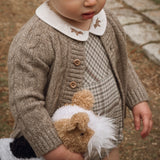 Heritage Plaid Embroidered Collar Bubble
