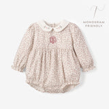 Berry Vines Embroidered Collar Bubble