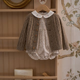 Berry Vines Embroidered Collar Bubble