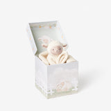 Cream Lovie Lamb Security Blankie w/ Gift Box