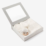 White Baby Layette Gift Set w. Box
