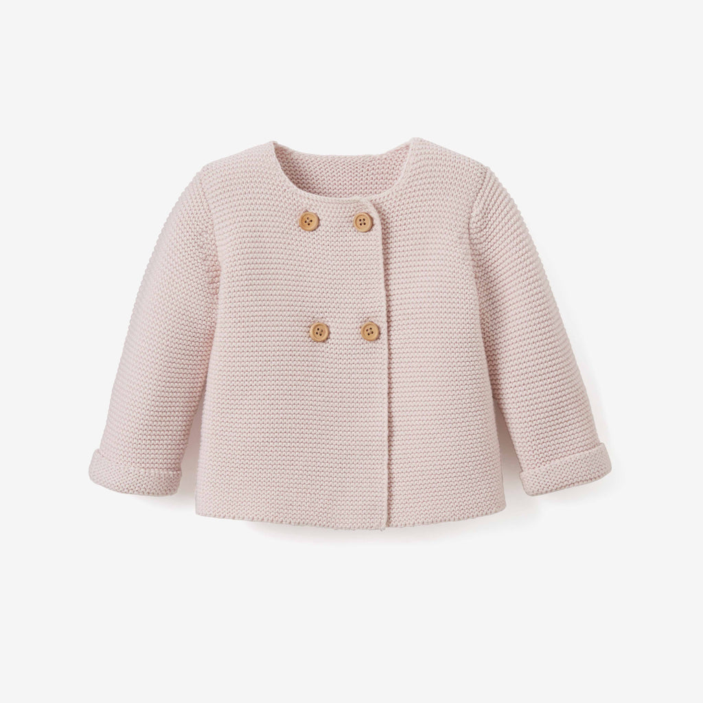 Sofia & Finn Pale Pink Knit Baby Cardigan