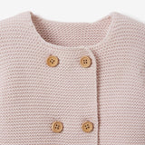 Sofia & Finn Pale Pink Knit Baby Cardigan