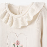 Pony Meadow Heart Knit Jumpsuit