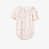 Meadow Mouse Printed Organic Pointelle Bubble